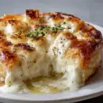 Garlic Butter Baked Brie Recipe