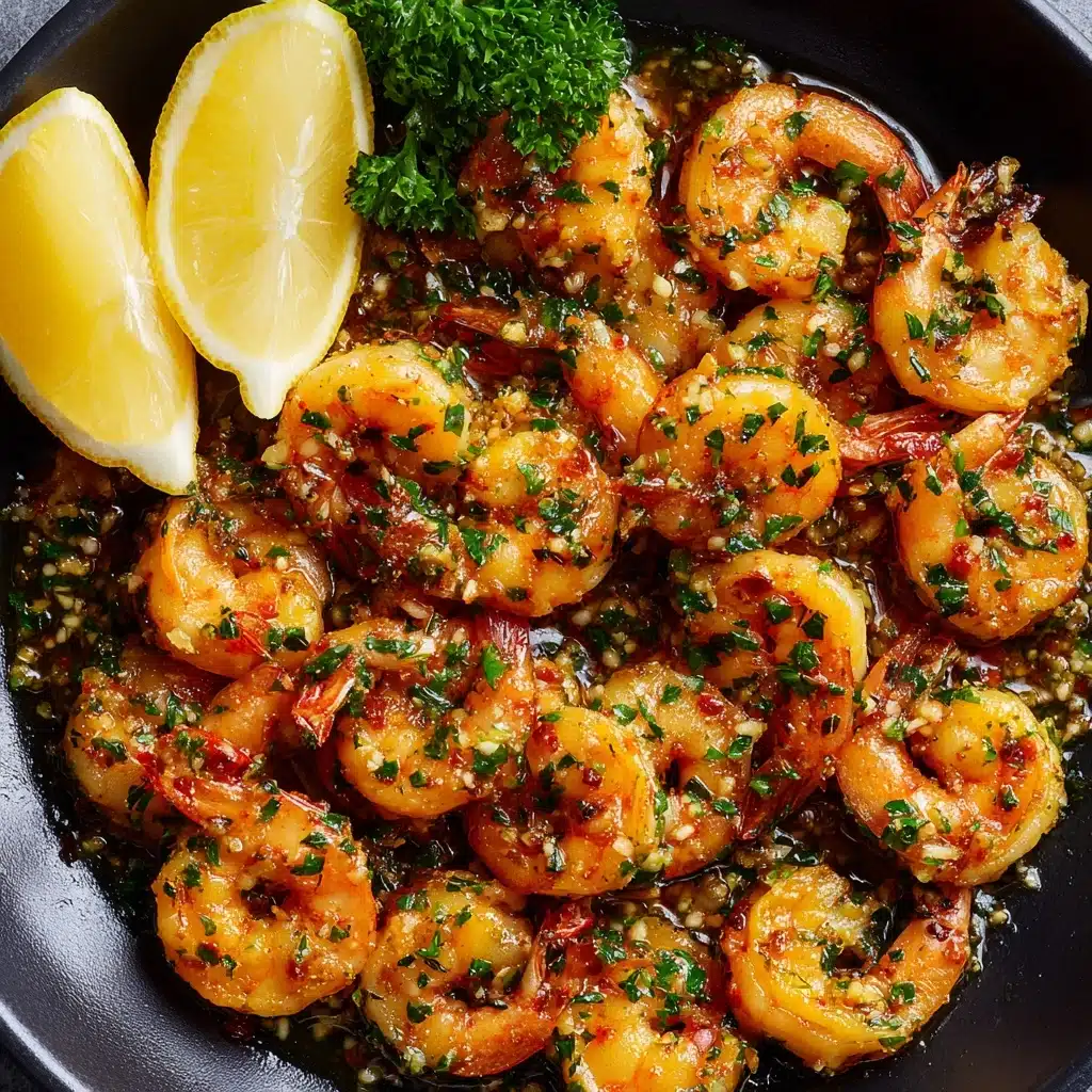 Spicy Lemon Garlic Shrimp Recipe - Recipe Image