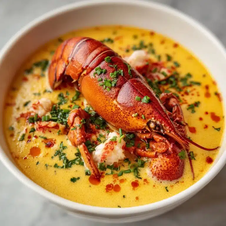 Velvety Lobster Bisque Recipe
