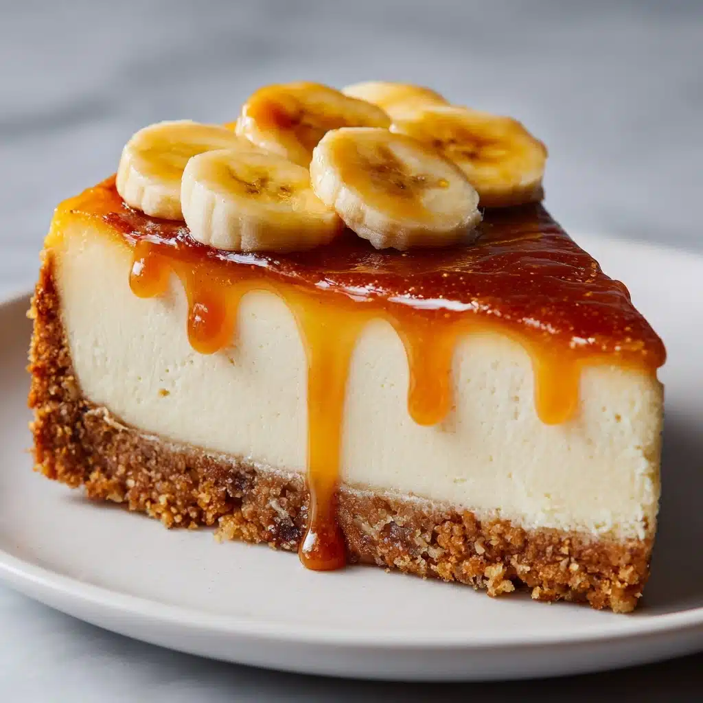 Banana Greek Yogurt Cheesecake Recipe - Recipe Image