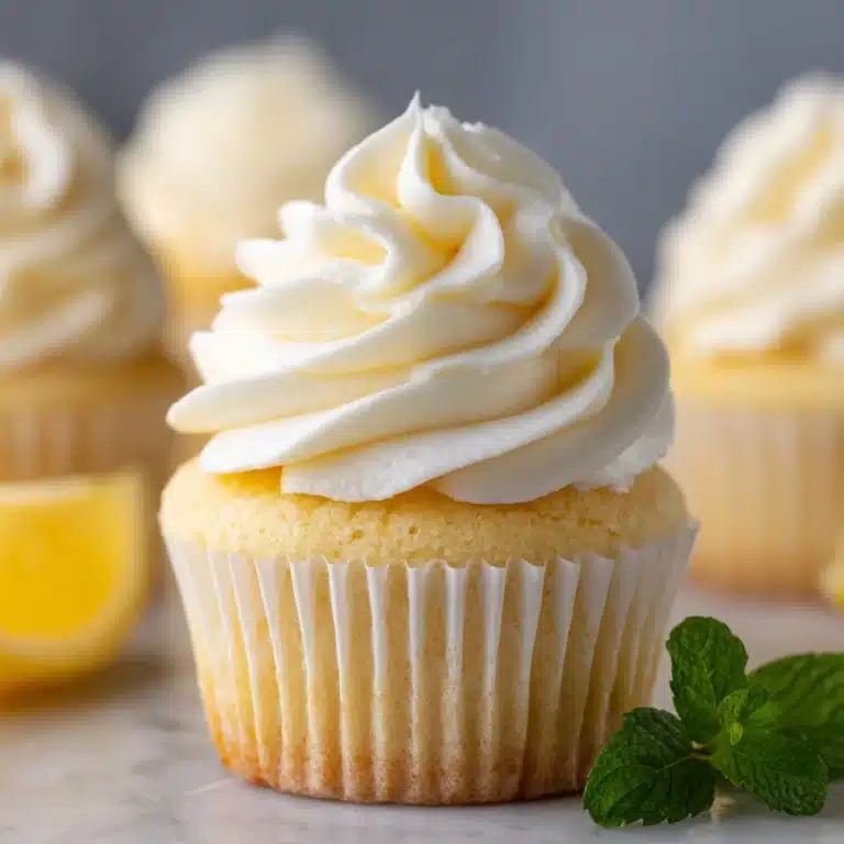 Lemon Cupcakes with Cream Cheese Frosting Recipe