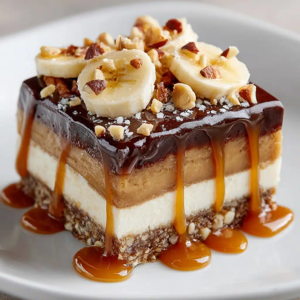 Crust Banana Caramel Cheesecake Recipe - Recipe Image