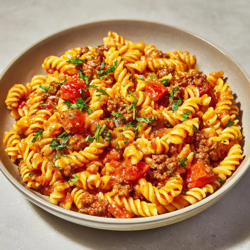 Taco Pasta (One Pot) Recipe - Recipe Image