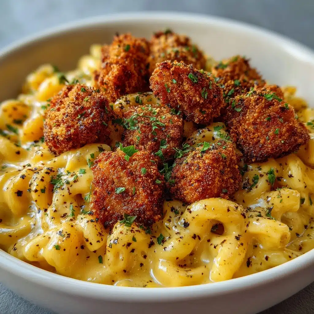 Creamy Honey Pepper Chicken Mac and Cheese Delight: An Amazing Ultimate Recipe - Recipe Image