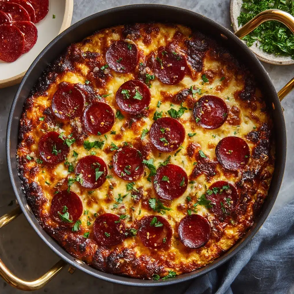 Crustless Pizza Recipe - Recipe Image