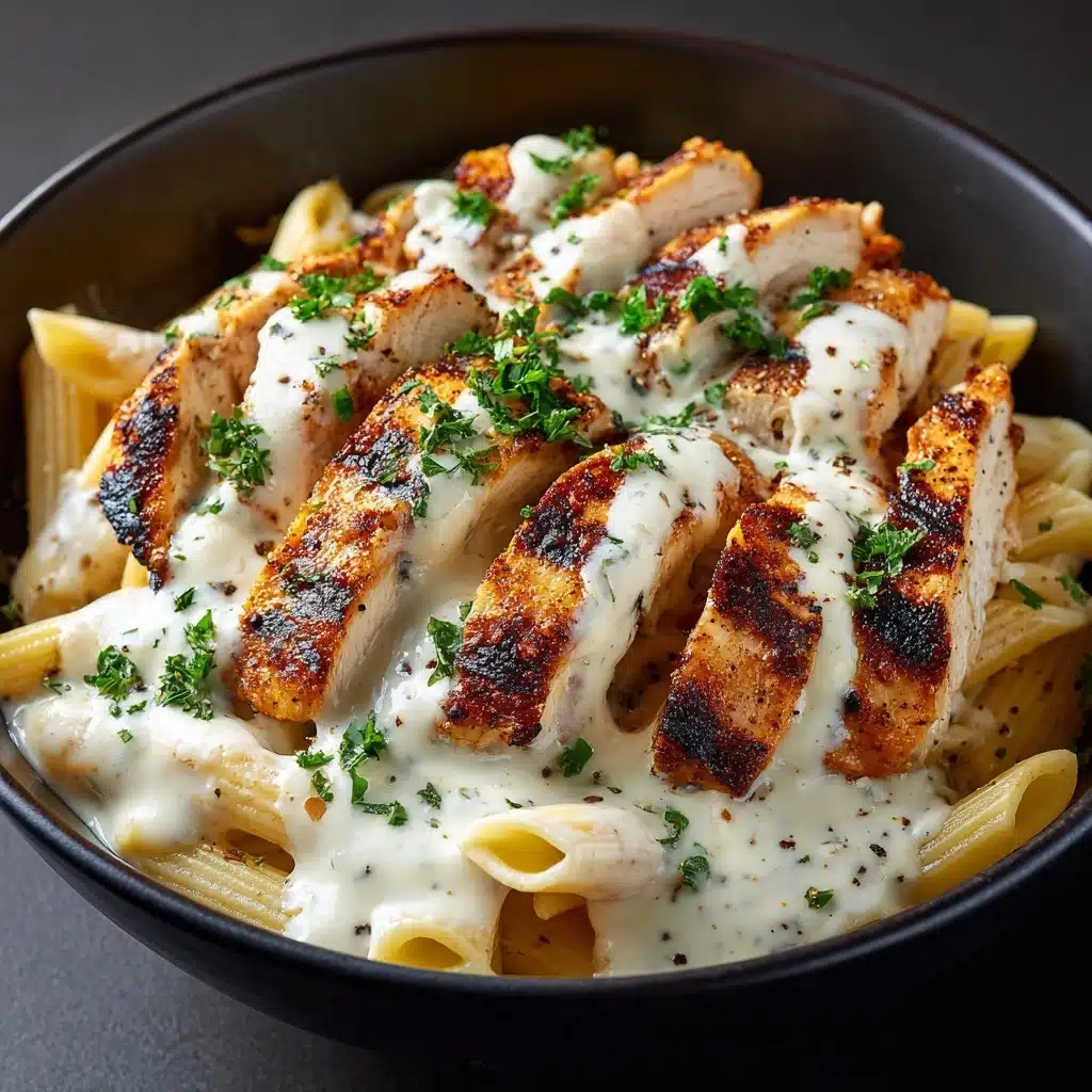 Crispy Chicken Alfredo Bliss Recipe - Recipe Image