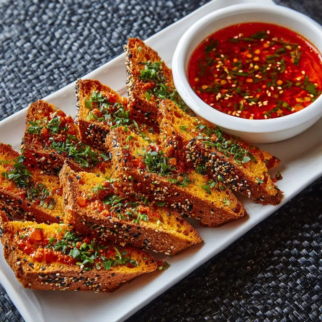 Spicy Prawn Toast Recipe - Recipe Image