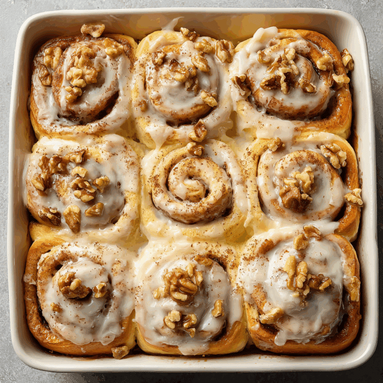 -Walnut Rolls with Cream Cheese Frosting Recipe