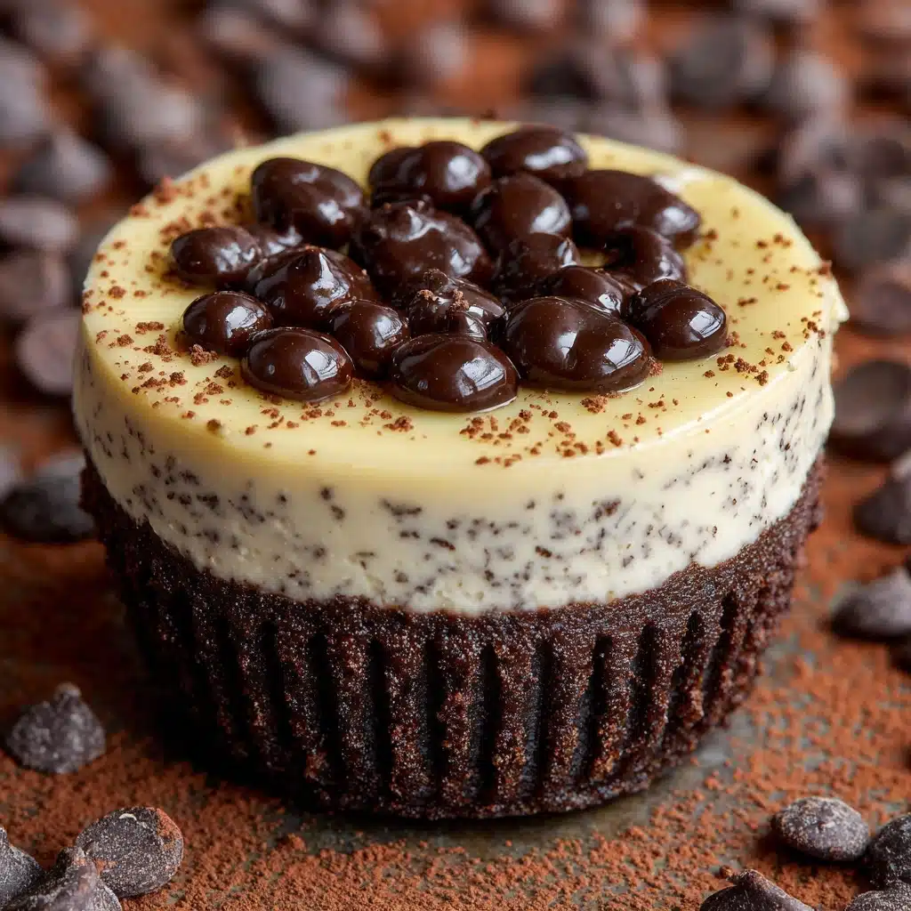 Brownie Bottom Mini Cheesecakes Recipe - Recipe Image