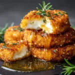 Fried Goat Cheese Balls with Spicy Sage Honey Recipe