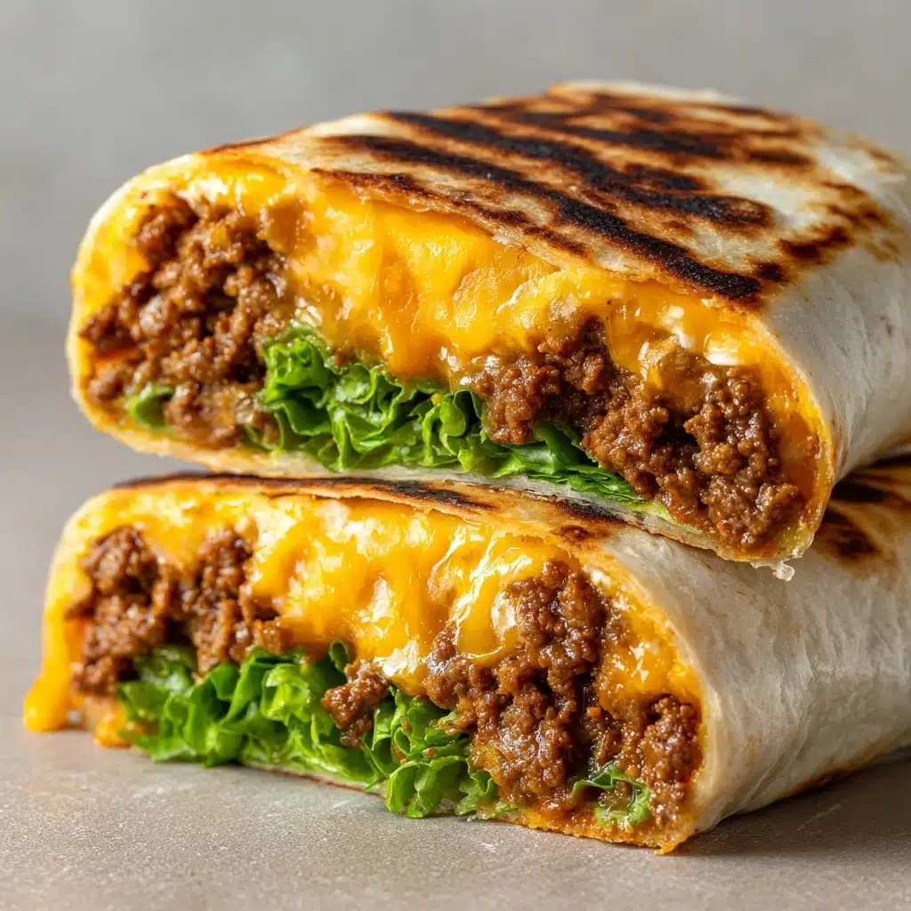 Big Mac Wraps Recipe - Recipe Image