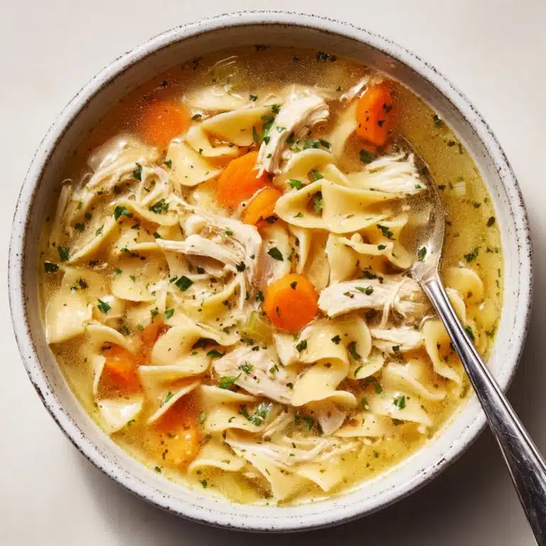 Classic Chicken Noodle Soup Recipe