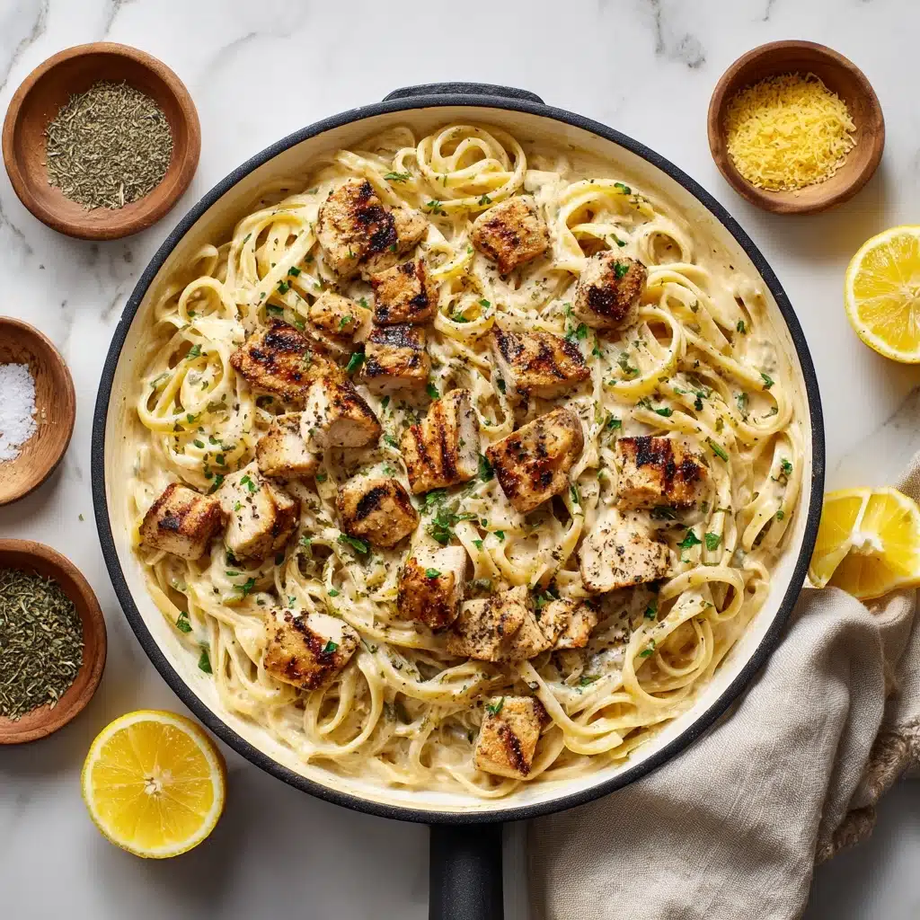 Cowboy Butter Chicken Linguine Recipe - Recipe Image