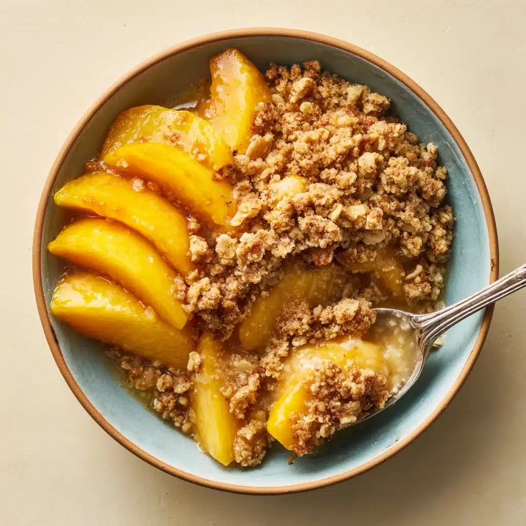 Peach Crisp Recipe