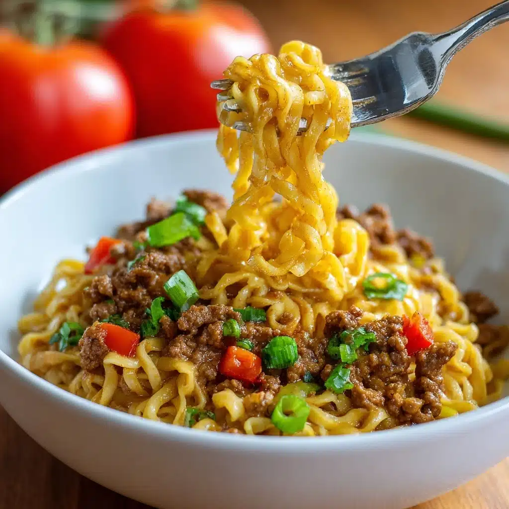 Slow Cooker Beef Ramen Recipe - Recipe Image