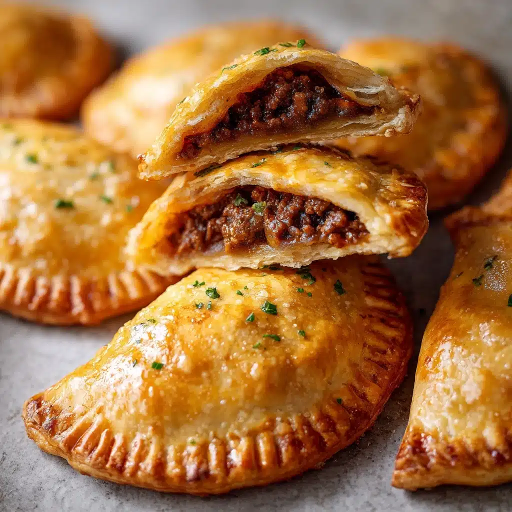 Cheesy Beef Empanadas Recipe - Recipe Image