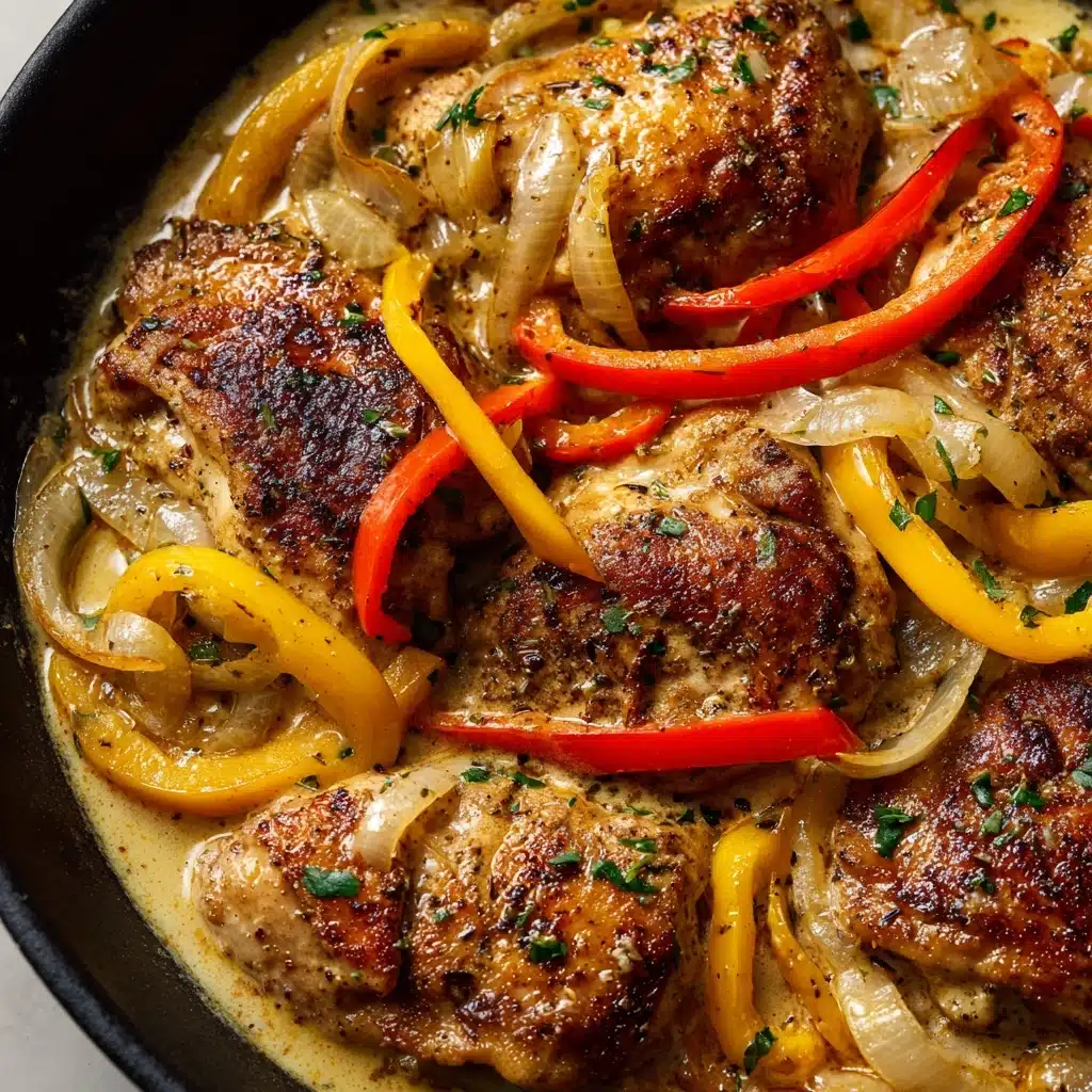 Creamy Pepperoncini Chicken Recipe - Recipe Image