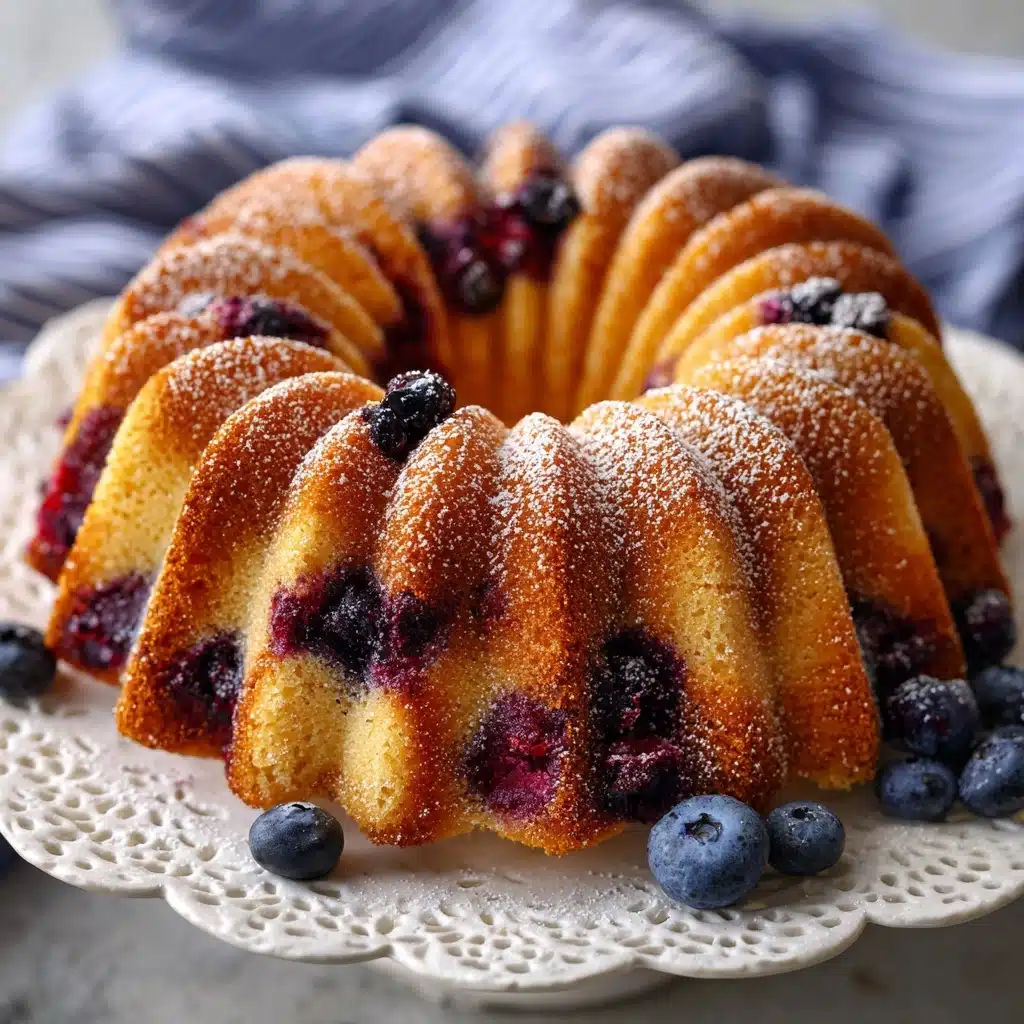 Blueberry Breakfast Cake Recipe - Recipe Image