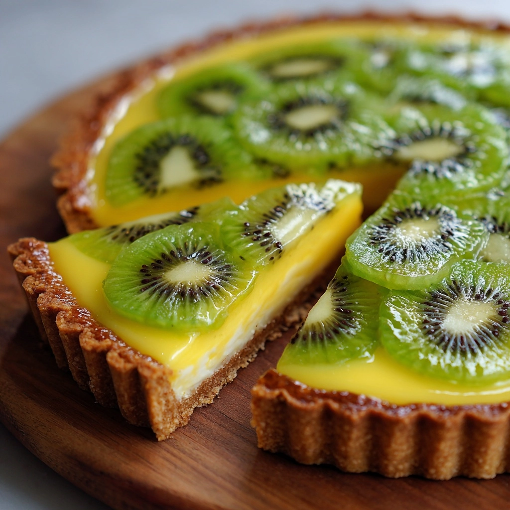 Key Lime Kiwi Tart Recipe