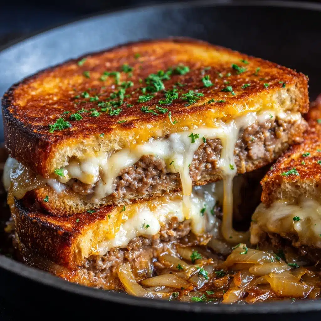Patty Melts with Secret Sauce Recipe - Recipe Image