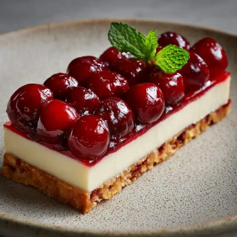 Cherry Bars Recipe: A Sweet Treat for Christmas Morning Recipe