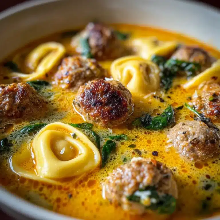 Sausage Tortellini Soup with Spinach: An Incredible Ultimate Comfort Bowl Recipe