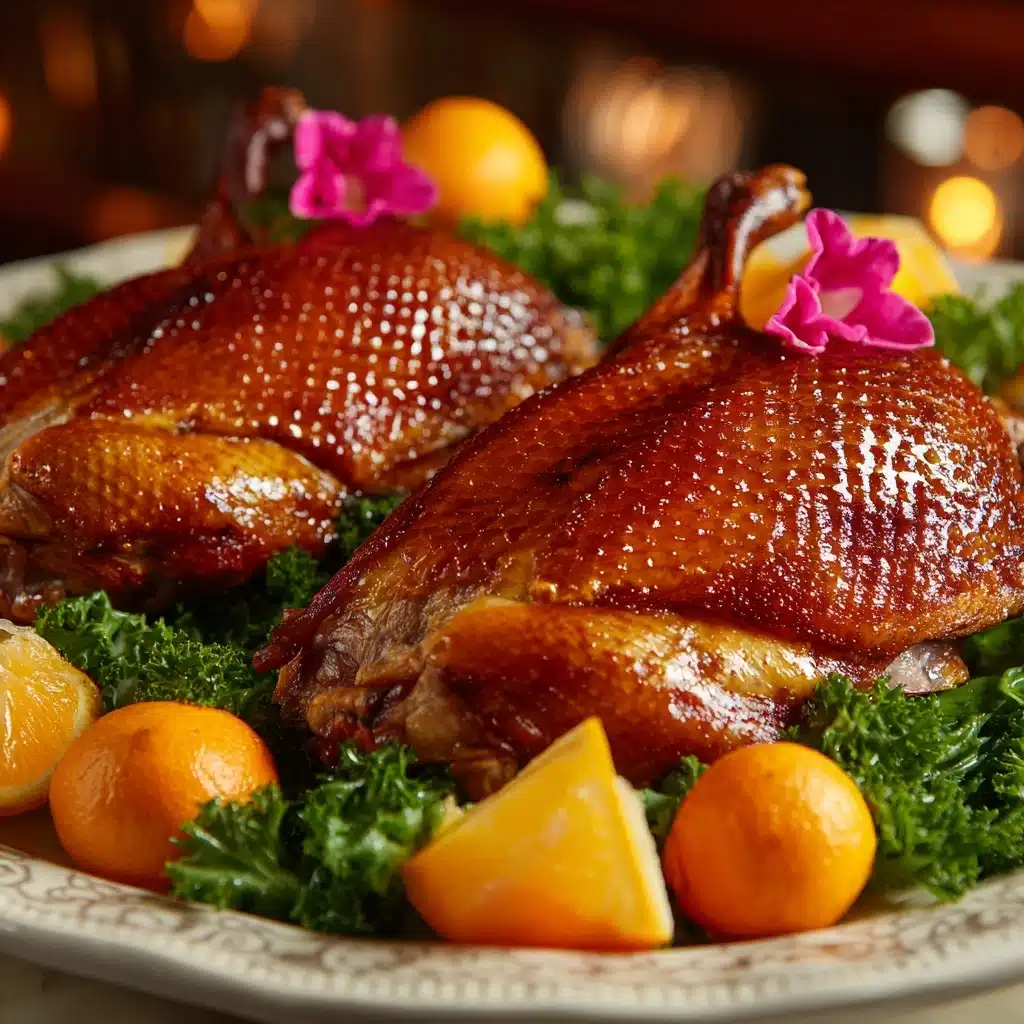 Roast Duck with Orange Glaze Recipe - Recipe Image