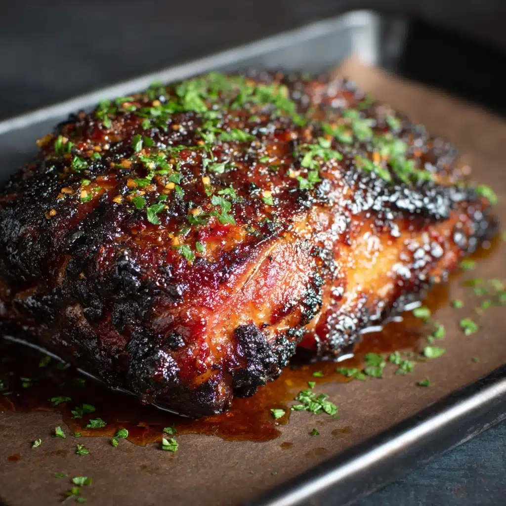 Smoked Pellet Grill Brisket Recipe - Recipe Image