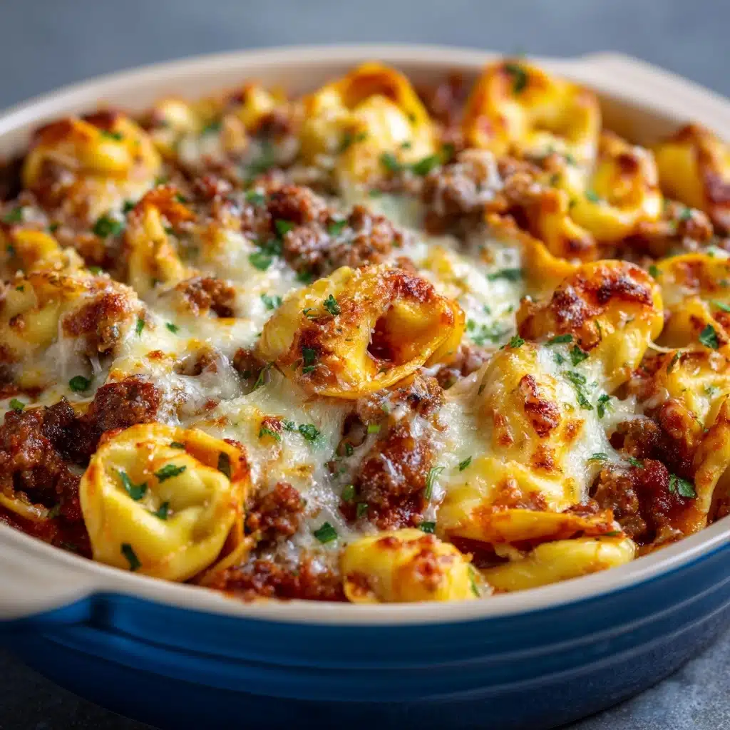 Meat Lovers Pizza Tortellini Recipe - Recipe Image