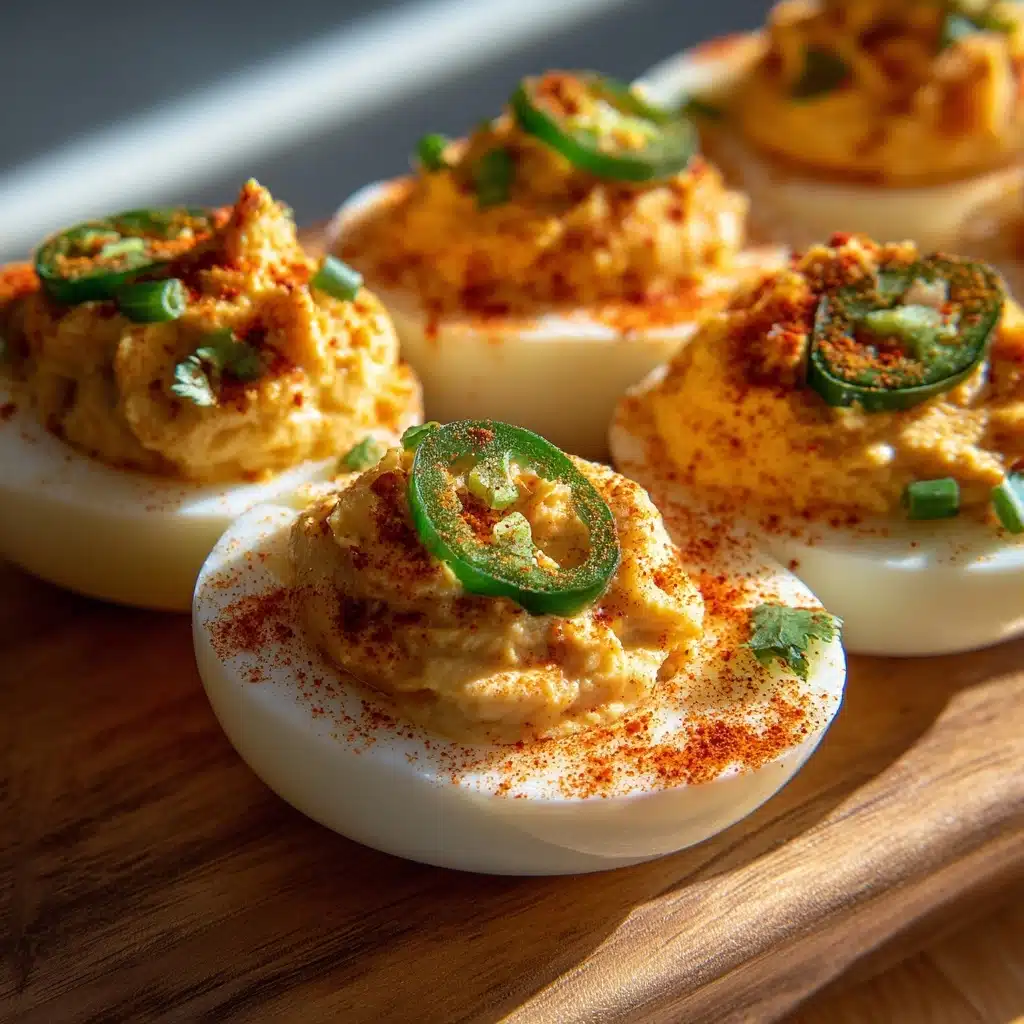 Jalapeño Popper Deviled Eggs Recipe