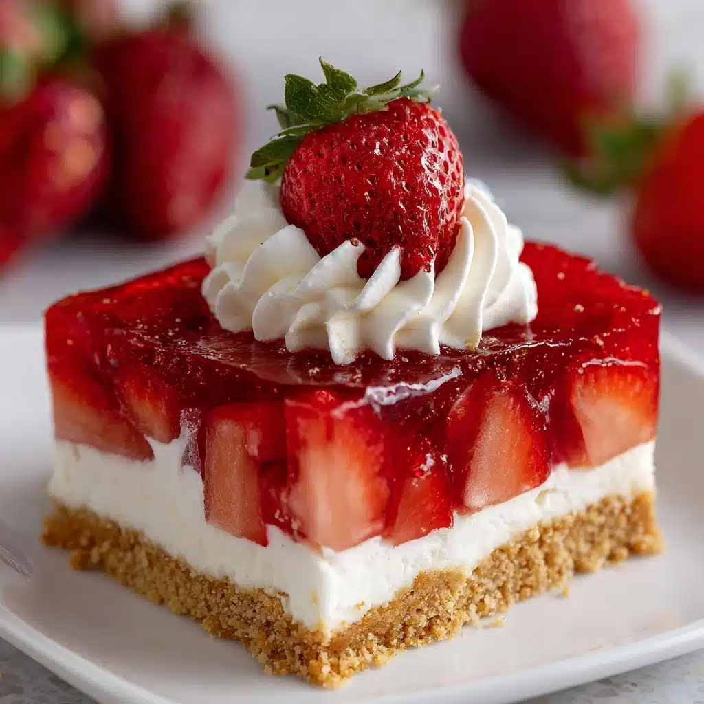 Jello Pretzel Salad Recipe - Recipe Image