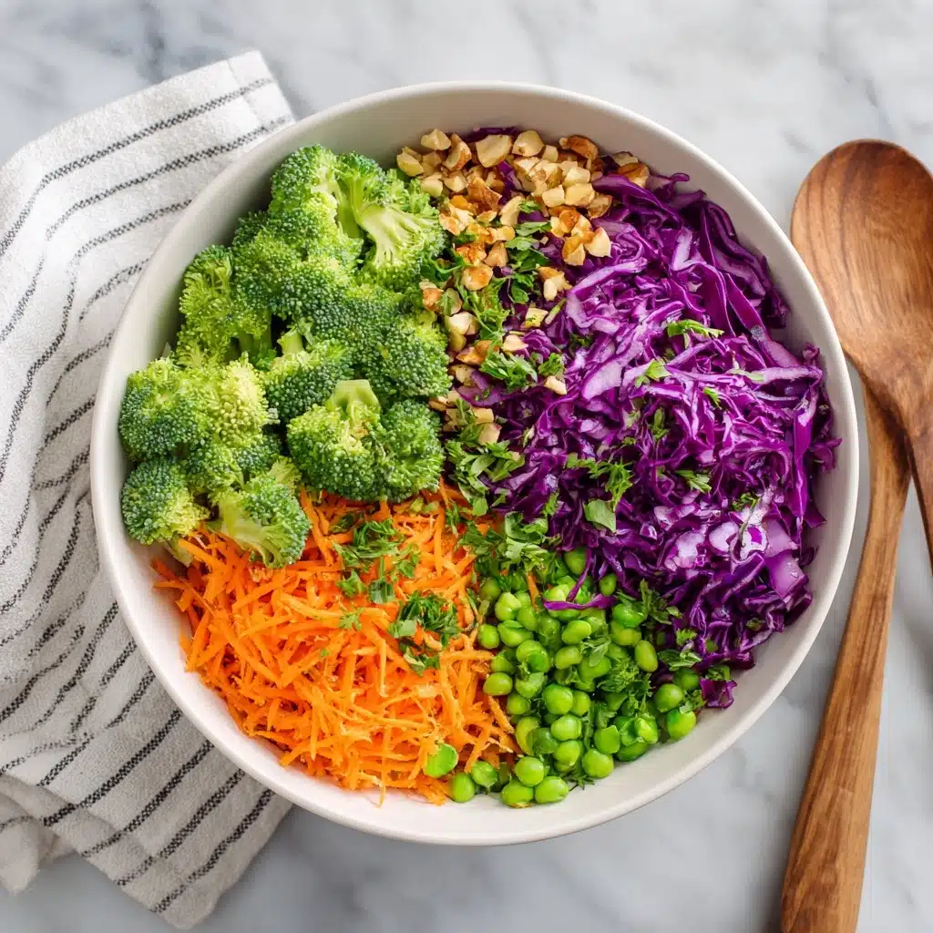Broccoli Salad with Honey Dijon Dressing Recipe - Recipe Image