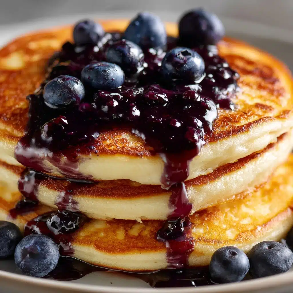 Easy Blueberry Pancakes Recipe - Recipe Image