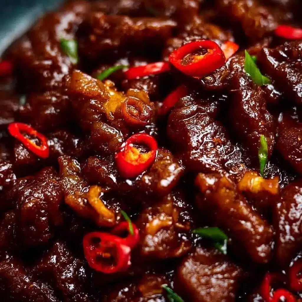 Crispy Shredded Chilli Beef: An Incredible Ultimate Recipe - Recipe Image