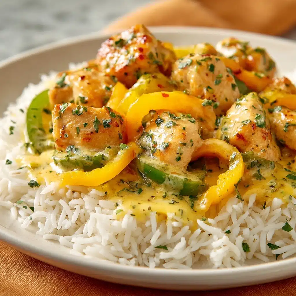 Easy Creamy Pepperoncini Chicken Recipe - Recipe Image