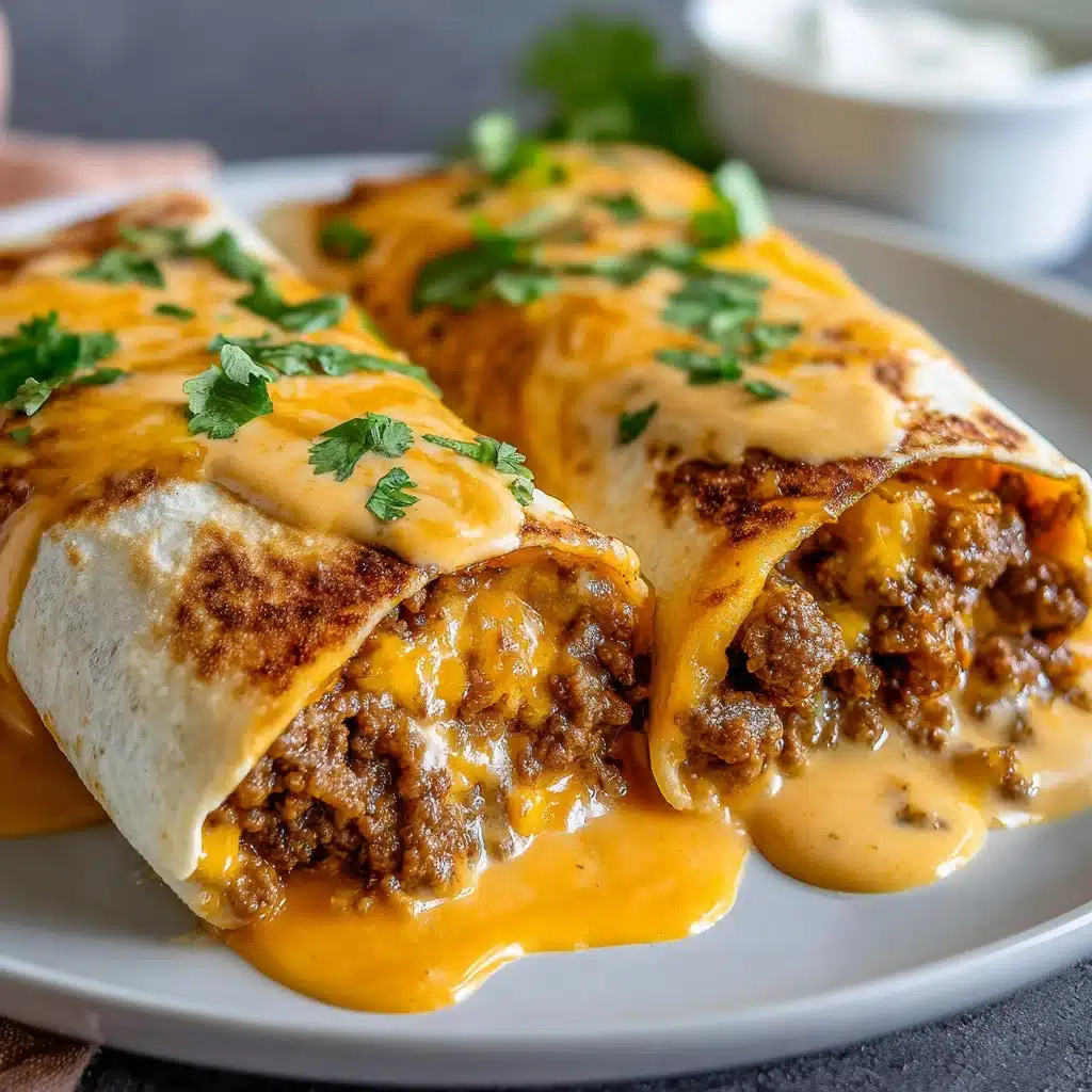 Best Beef and Cheese Burrito Recipe - Recipe Image