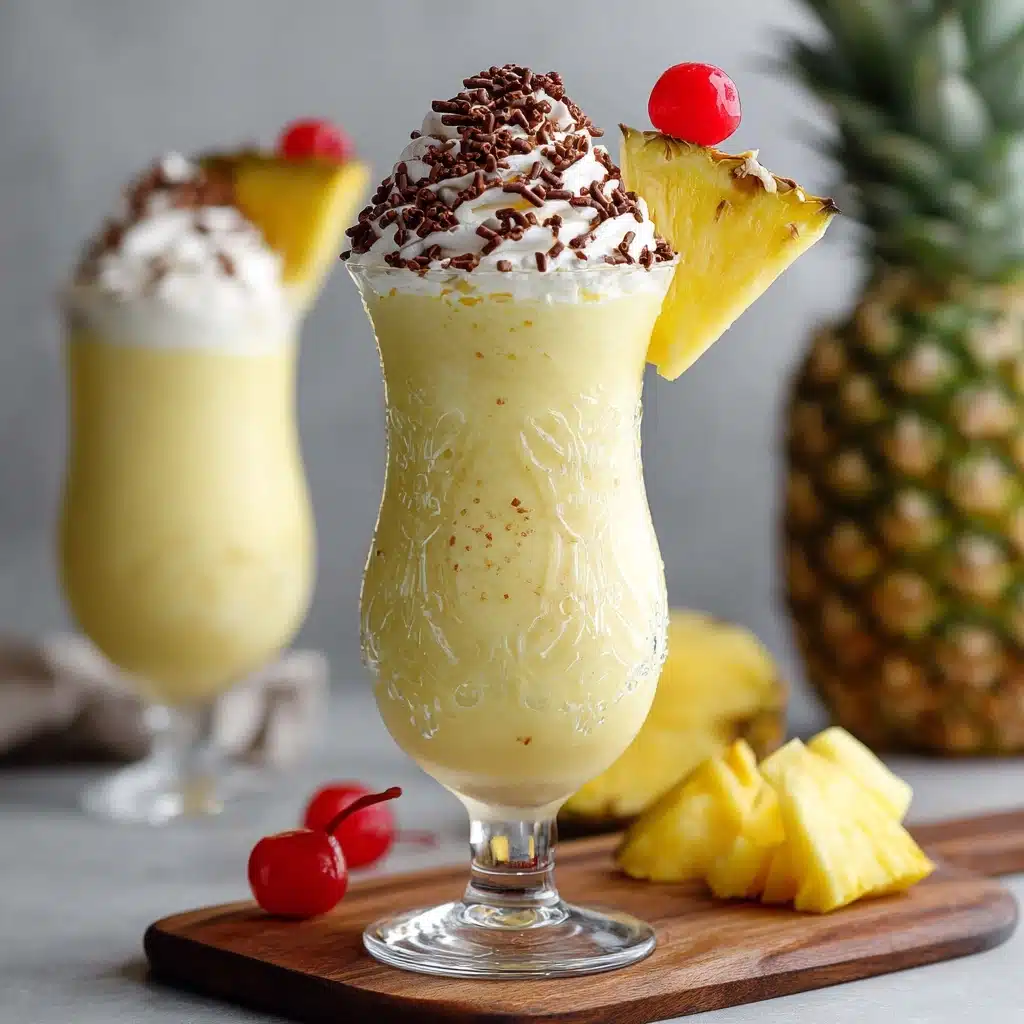 Pina Colada Milkshake Recipe - Recipe Image