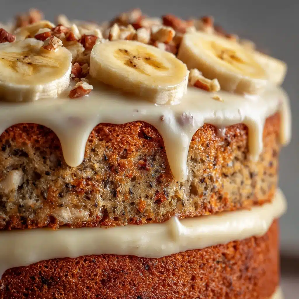 Banana Bread Cake with Cream Cheese Frosting Recipe - Recipe Image