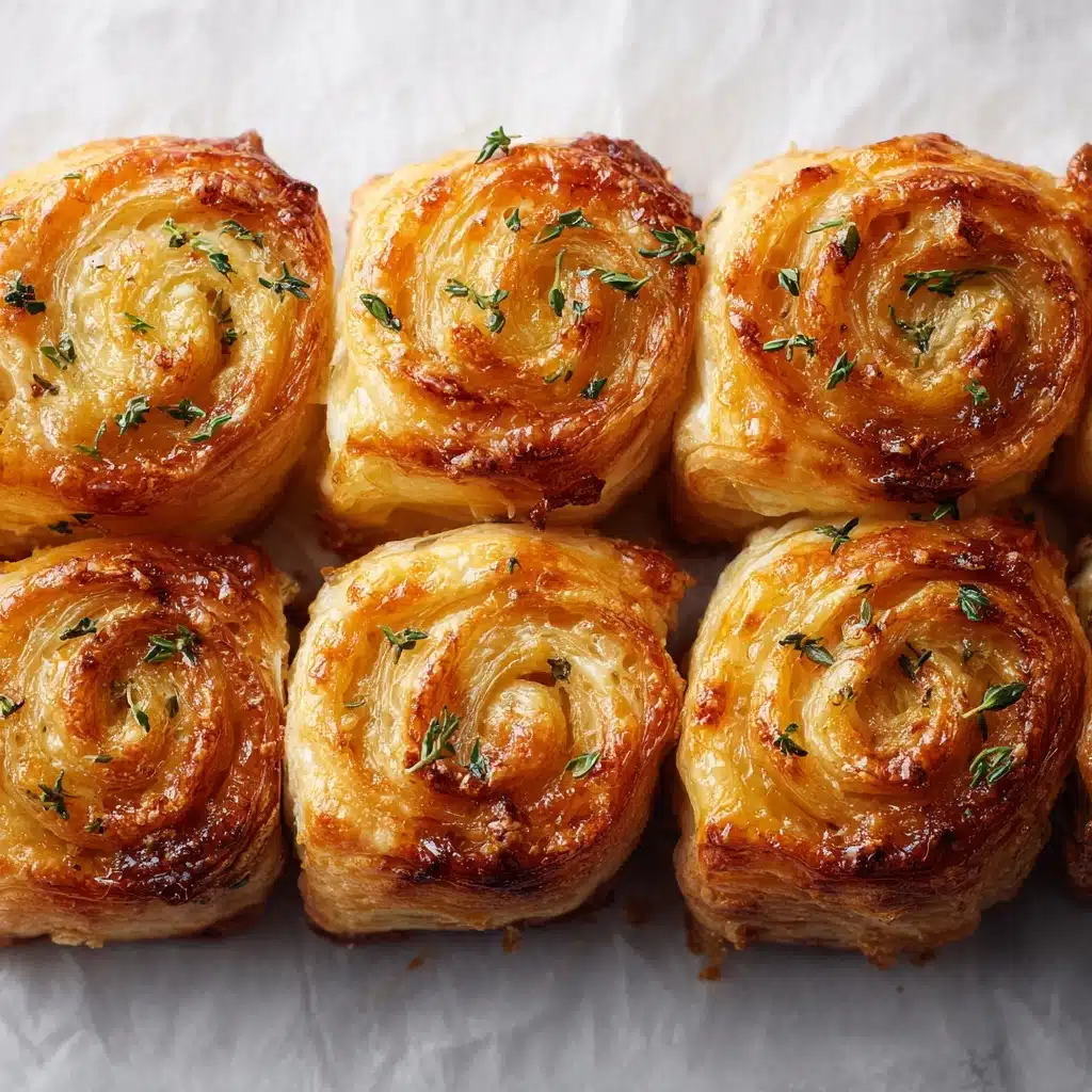 Cheesy Garlic Butter Rollups Recipe - Recipe Image