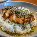 Chicken with Garlic Parmesan Rice Recipe