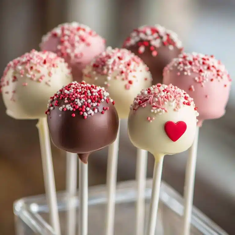 Romantic Cake Pops Recipe