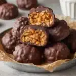 Peanut Butter Balls with Rice Krispies Recipe