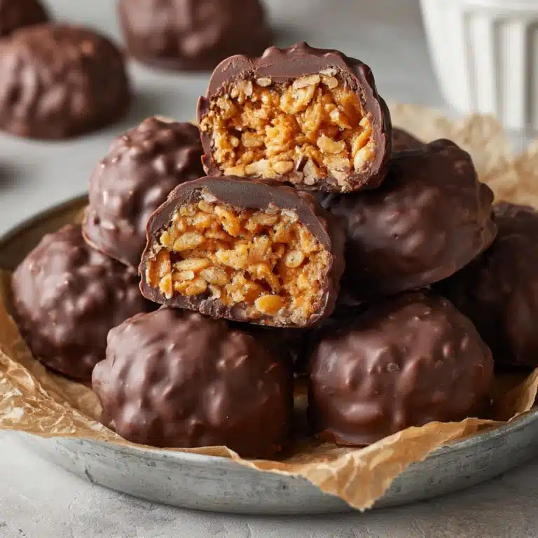 Peanut Butter Balls with Rice Krispies Recipe