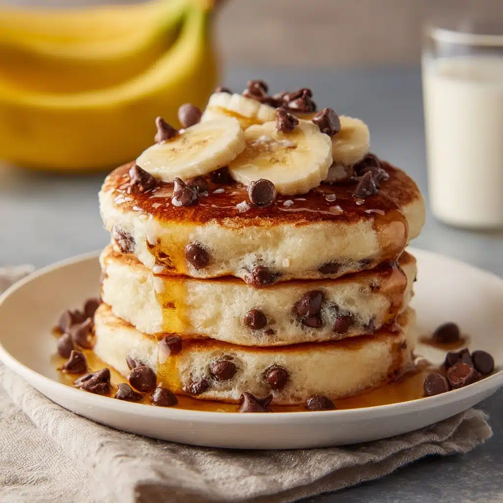 Chocolate Chip Banana Pancakes Recipe