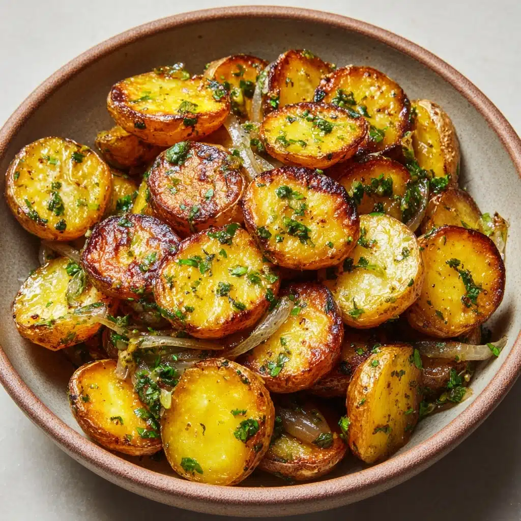 Oven Fried Potatoes & Onions Recipe - Recipe Image