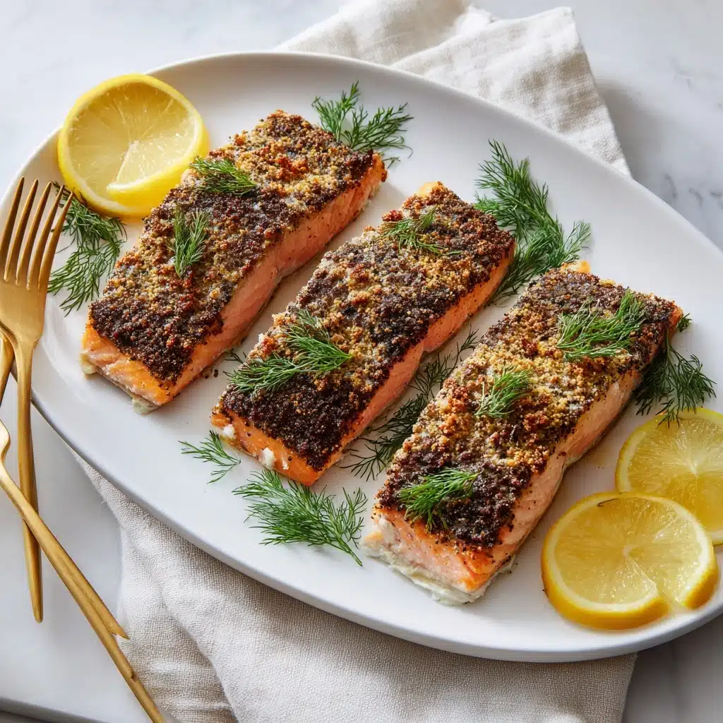 Baked Cajun Salmon with Parmesan Risotto Recipe - Recipe Image