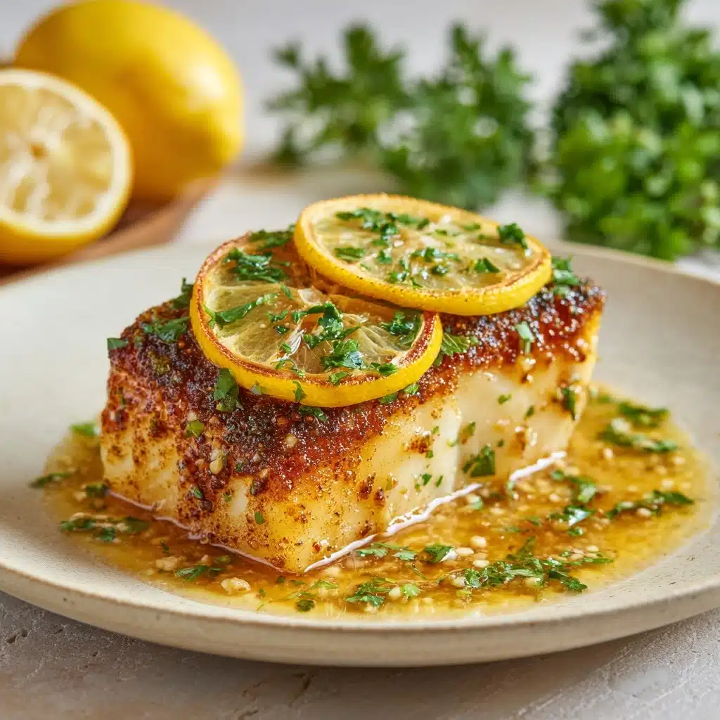 Zesty Lemon Butter Fish Fillet Recipe - Recipe Image