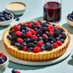 Mixed Berry Tart with Custard Filling Recipe
