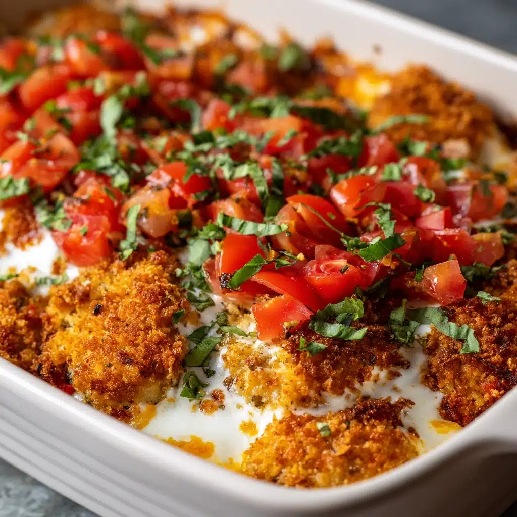 Chicken Bruschetta Casserole Recipe - Recipe Image