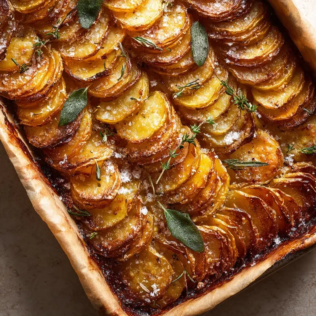 Crispy Leaf Potatoes With Oregano Salt Recipe - Recipe Image